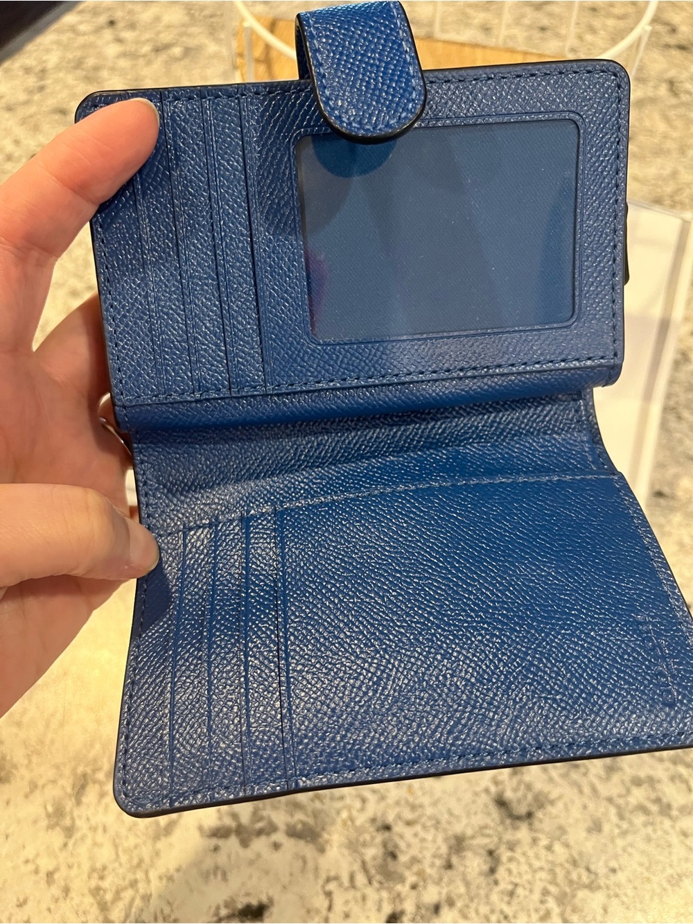 Coach Corner Zip Medium Compact Wallet - Picture 7 of 15
